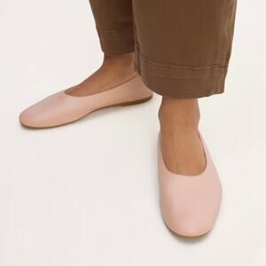 Everlane Women’s The Italian Leather Day Glove Flat Size 10.5 Pale Pink
